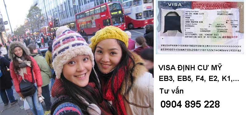 dịch vụ visa định cư mỹ quy định mới f4, e2, eb3, eb5, k1,k2
