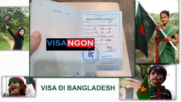 thủ tục xin visa đi bangladesh mới nhất