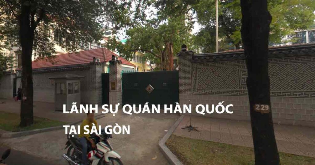 lãnh sự quán hàn quốc tại sài gòn