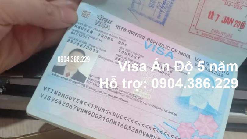 dịch vụ làm visa ấn độ du lịch giá rẻ
