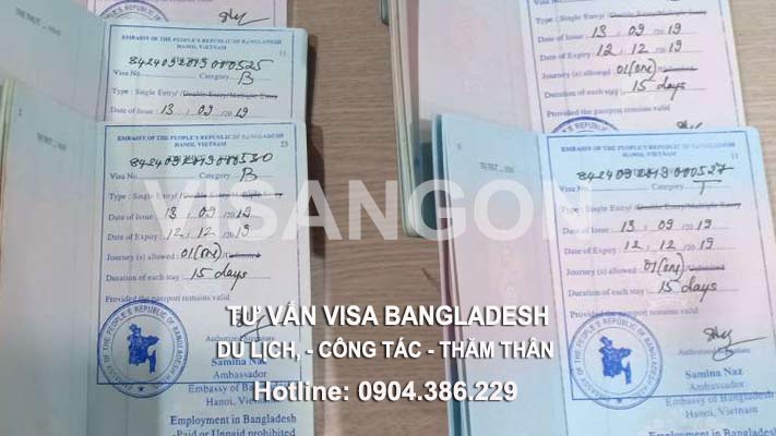 dịch vụ làm visa đi bangladesh công tác