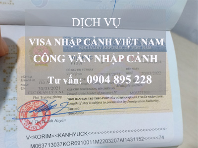dịch vụ visa nhập cảnh việt nam cho người nước ngoài chuyên nghiệp