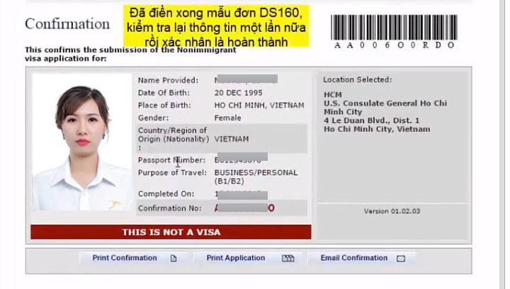 xin visa đi mỹ online