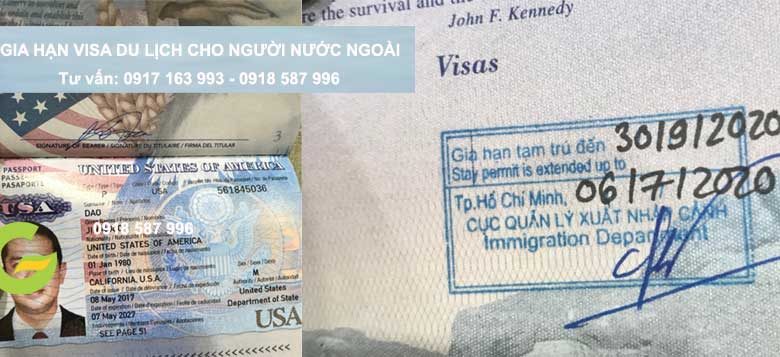 gia hạn visa du lịch, miễn thị thực cho người nước ngoài mới