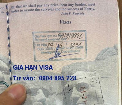 gia hạn visa du lịch mới 2021