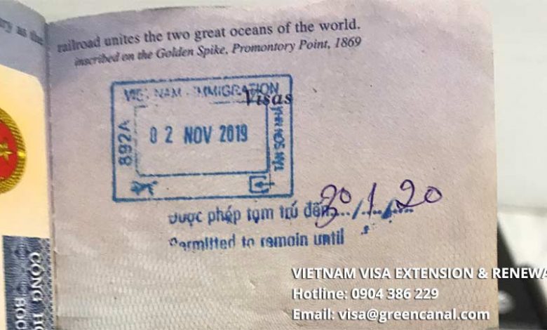 vietnam visa extension and renewal requirement