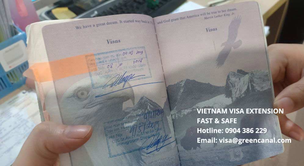 renewal vietnam visa extension