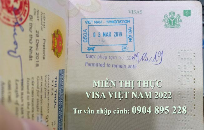 miễn thị thực visa việt nam cho khách du lịch người nước ngoài 2022