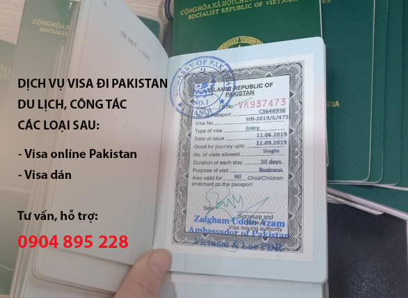 dịch vụ làm visa đi pakistan du lịch, công tác nhanh rẻ 2022
