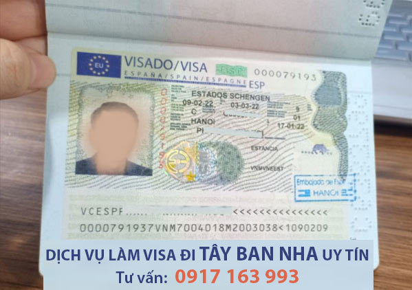 dịch vụ làm visa đi tây ban nha khẩn gấp uy tín 