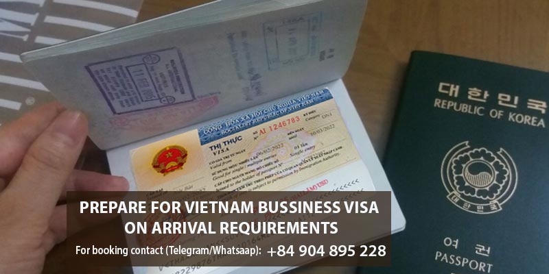 vietnam business visa on arrival requirements