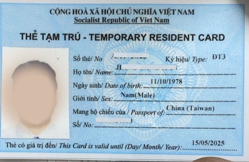 vietnam trc card professional services in hcm city