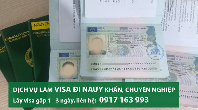 dịch vụ làm visa đi Nauy công tác du lịch khẩn 