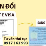 từ e-visa chuyển đổi sang thẻ tạm trú được không? cách làm