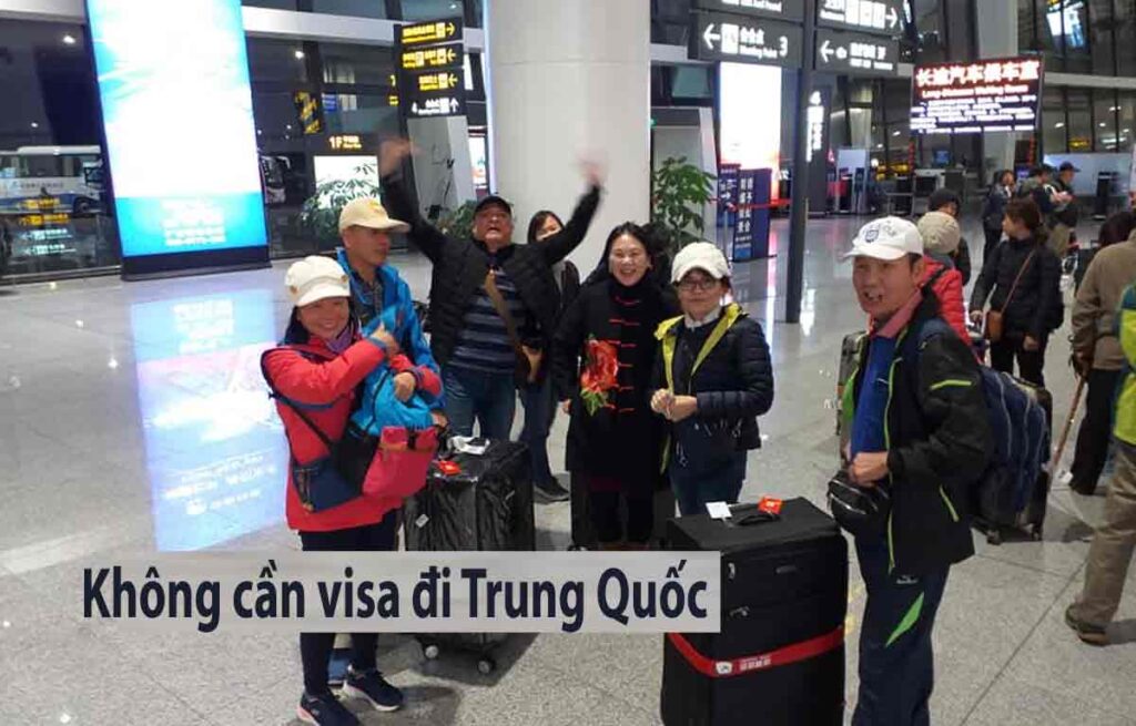 việt nam đi trung quốc không cần visa