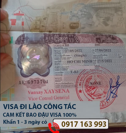 làm visa đi Lào công tác chuyên nghiệp giá rẻ