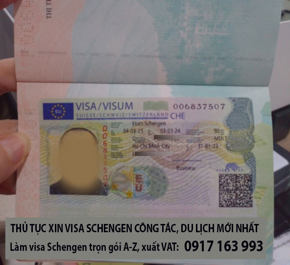 thủ tục xin visa schengen 2023 công tác du lịch nop o dau