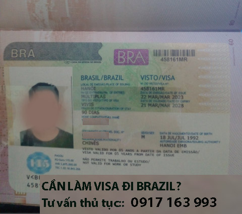 đi brazil có cần visa không? thủ tục làm visa brazil cần gì?