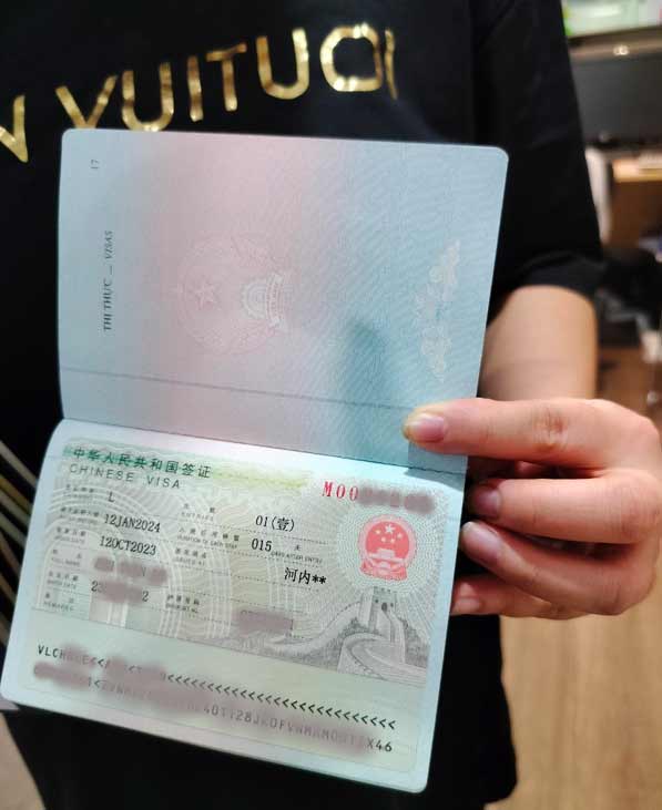 trung tâm visa trung quốc ngày nghỉ