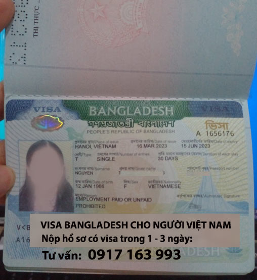 bangladesh visa for vietnamese