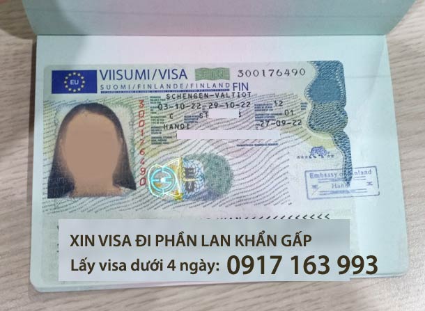 xin visa đi phần lan khẩn gấp dịch vụ nhanh