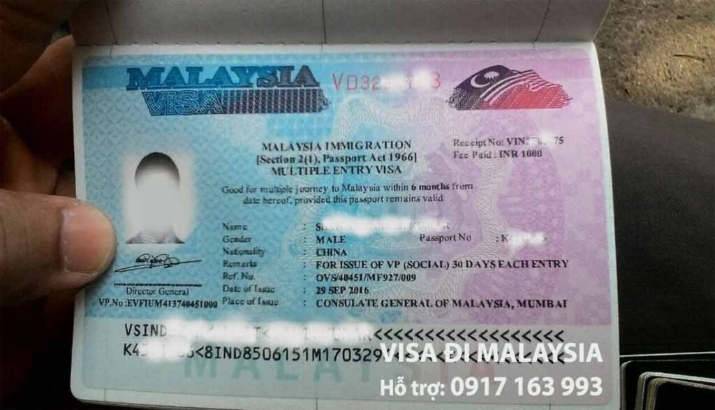 người trung quốc đi malaysia cần visa không