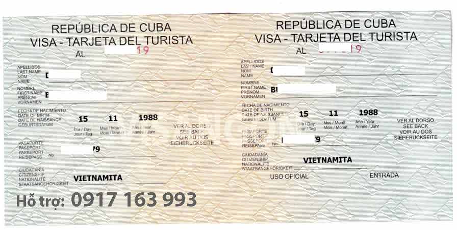 visa cuba online 