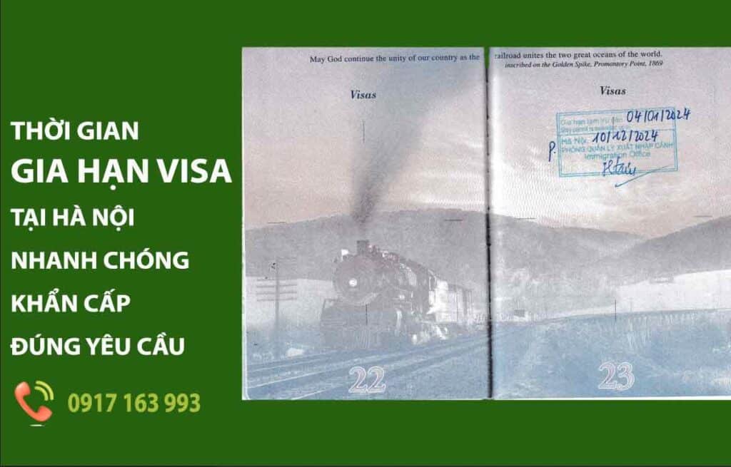 dịch vụ gia hạn visa tại hà nội cho người nước ngoài