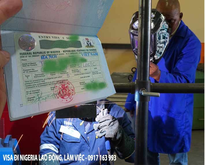visa nigeria lao động làm việc cho người việt nam 