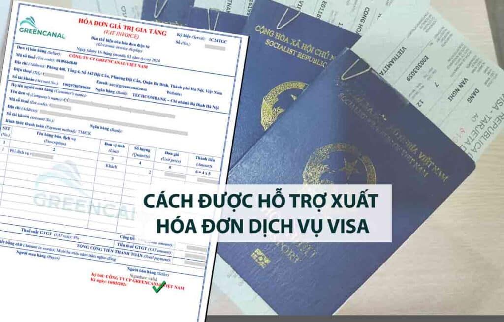 dịch vụ visa nhập cảnh việt nam xuất hóa đơn vat