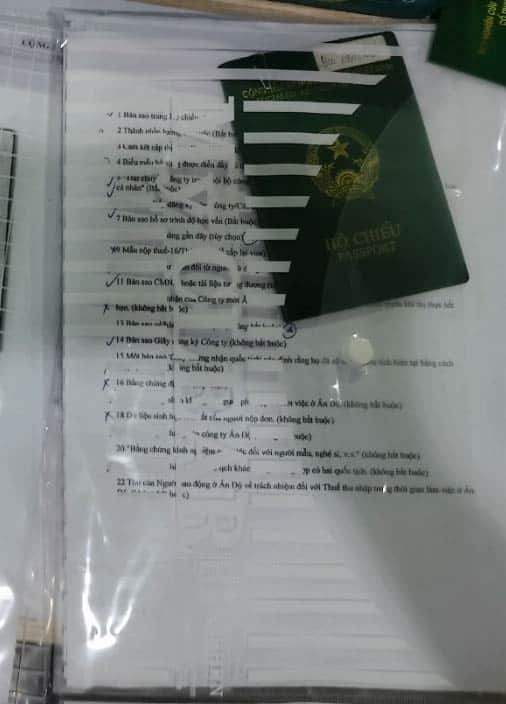 hồ sơ xin visa campuchia cho người nước ngoài
