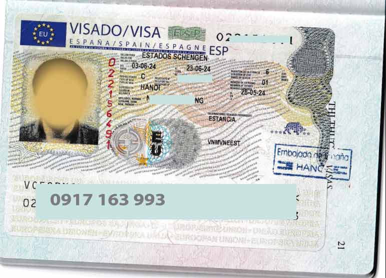 visa quá cảnh tây ban nha