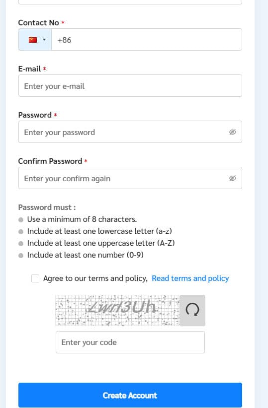 đăng ký thailand evisa application form