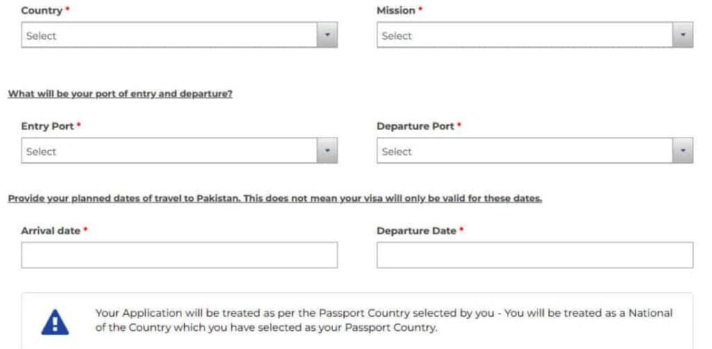 xin evisa pakistan du lịch