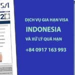 dịch vụ gia hạn visa indonesia quá hạn
