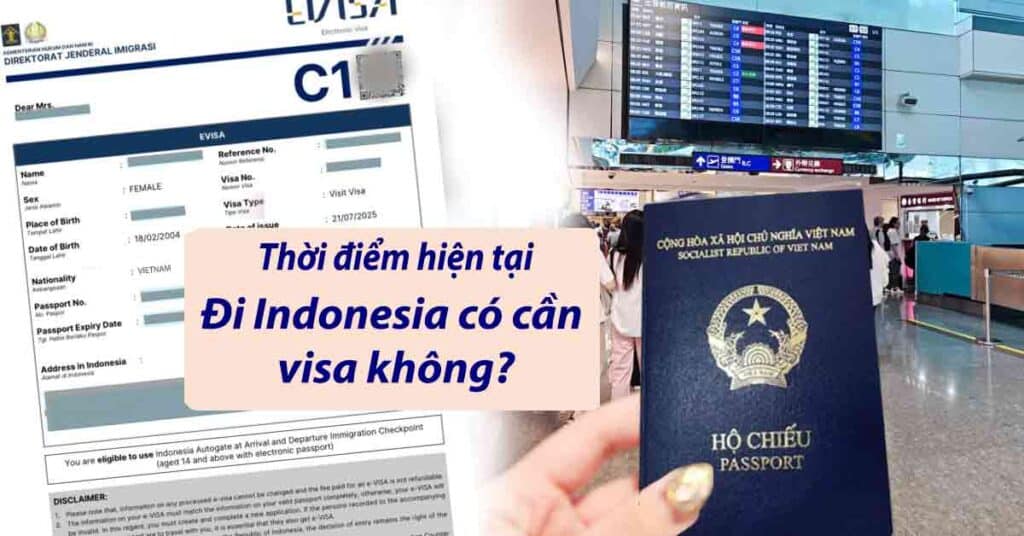 việt nam đi indonesia có cần visa không