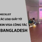 hồ sơ xin visa công tác Bangladesh