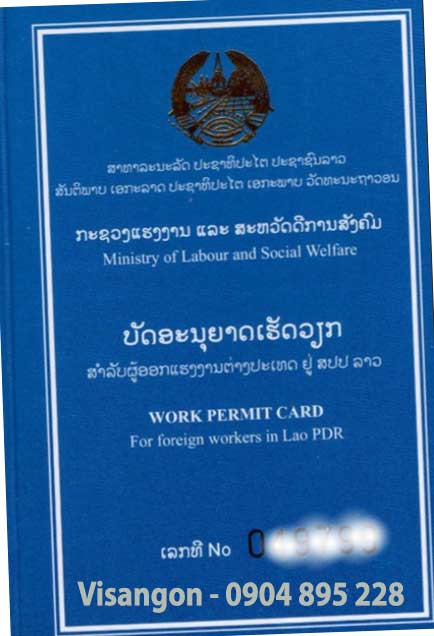 giấy phép lao động lào