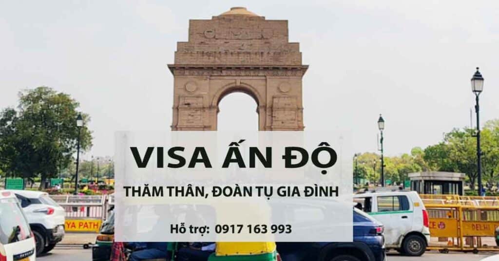 xin visa thăm thân ấn độ 5 năm 1 năm dài hạn