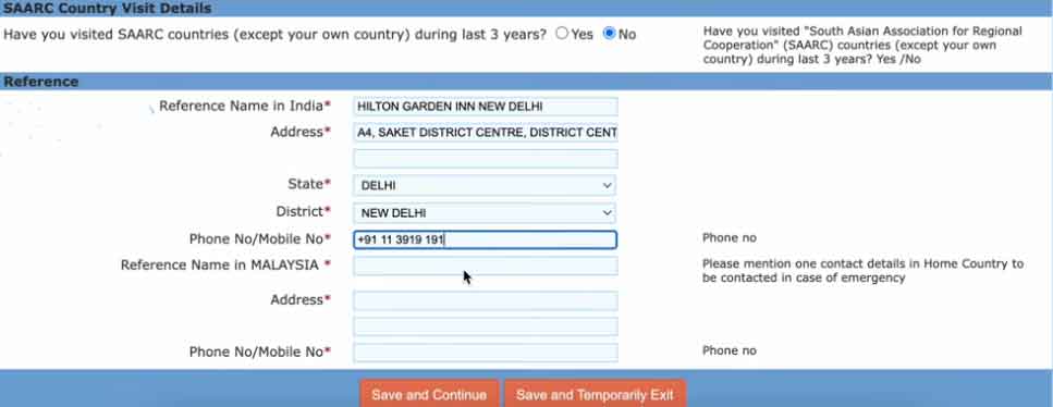 đơn xin visa điện tử ấn độ 5 năm