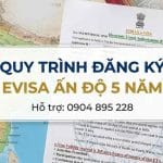 xin evisa ấn độ 5 năm khẩn cấp