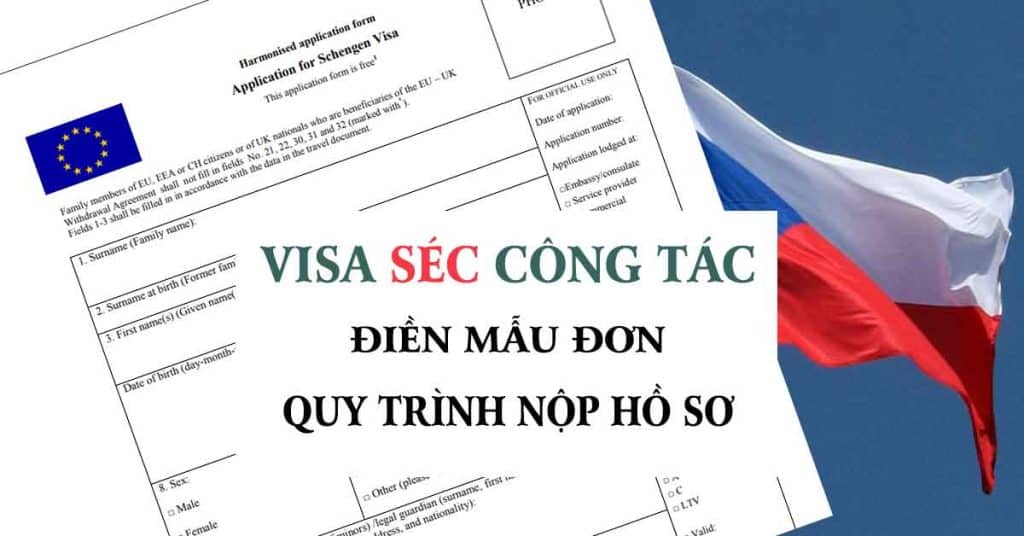mẫu đơn xin visa séc công tác