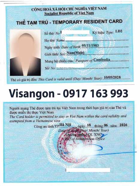 xin thẻ tạm trú tại bắc ninh trên dịch vụ công
